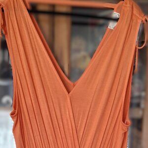 Tri Color Maxi Dress